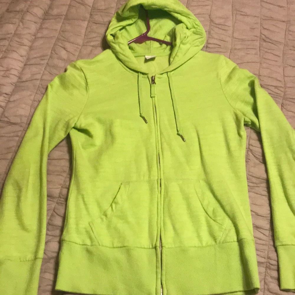 Lady Foot Locker Lime Green hoody
